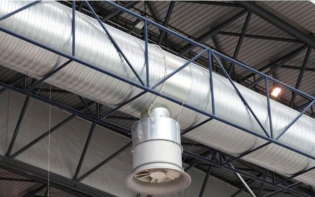 風管布置， 氣流組織和排風方式