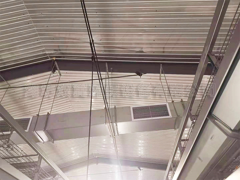 青（qīng）州雞場養殖環境控製機組使用示例