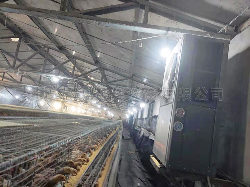 東營養雞（jī）廠養殖環境（jìng）控製機組使用示例（lì）