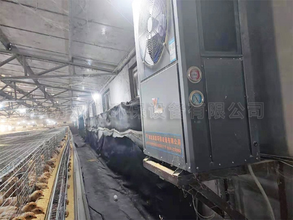 東營養雞廠養殖環境控製（zhì）機組使用示例